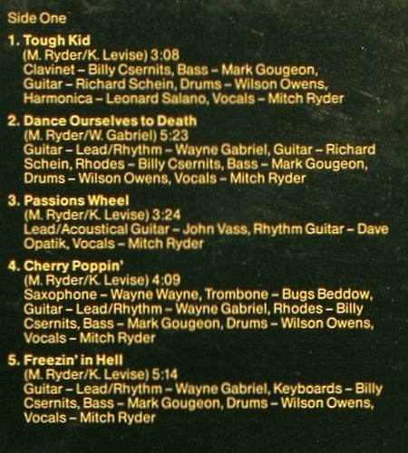 Ryder,Mitch: How I Spent My Vacation, Line (6.23762), D, 1978 Typ: LP Best.-Nr.: V7969 Preis: 6,00 Euro.