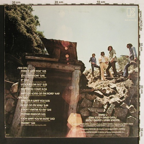 Bread: The Best Of, Elektra (ELK 42 115), D, 1972 Typ: LP Best.-Nr.: V7985 Preis: 7,50 Euro.