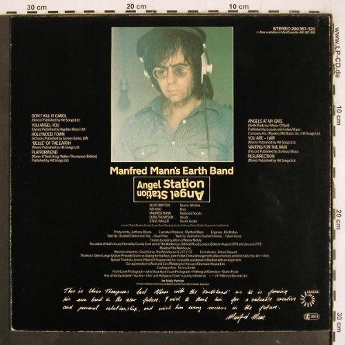 Mann's Earth Band,Manfred: Angel Station, Bronze (200 367-320), D, 1979 Typ: LP Best.-Nr.: V7988 Preis: 9,00 Euro.