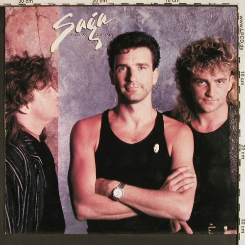 Saga: Wildest Dreams, Bon Aire (208 602), D, 1987 Typ: LP Best.-Nr.: V8048 Preis: 6,00 Euro.