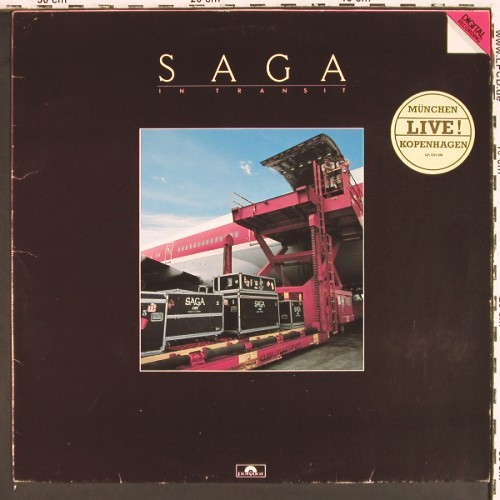 Saga: In Transit, Polydor (2374 200), D, 1982 Typ: LP Best.-Nr.: V8049 Preis: 6,00 Euro.