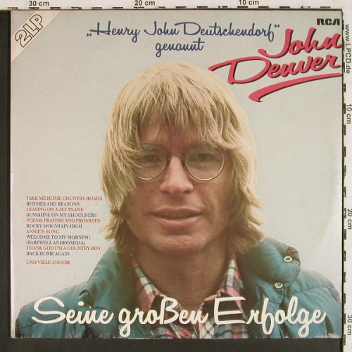Denver,John: Seine Gro&szlig;en Erfolge, Foc, RCA(PL 42468), D, 1978 - 2LP - V8098 - 6,00 Euro