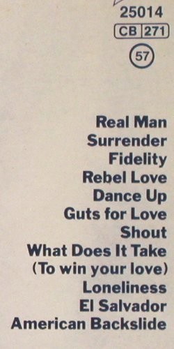 Jeffreys,Garland: Guts For Love, Epic (EPC 25014), NL, 1982 Typ: LP Best.-Nr.: X9952 Preis: 3,00 Euro.