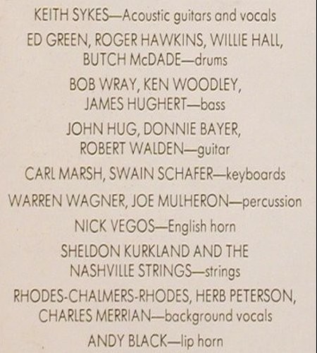 Sykes,Keith: The Way That I Feel, Midland(BKL1-2246), US, co, 1977 - LP - Y1227 - 5,00 Euro