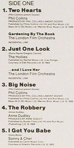 Collins,Phil: Buster - Original Soundtrack (V.A.), WEA (255 918-1), D, 1988 Typ: LP Best.-Nr.: Y2362 Preis: 4,00 Euro.