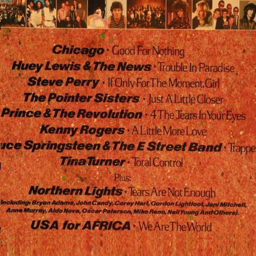 USA For Africa: We Are The World, Foc, CBS (CBS 26 454), NL, 1985 Typ: LP Best.-Nr.: Y279 Preis: 6,00 Euro.