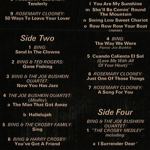 Crosby,Bing: Live At The London Palladium,Foc, K-tel(NE 951), UK, 1976 - 2LP - Y2809 - 7,50 Euro