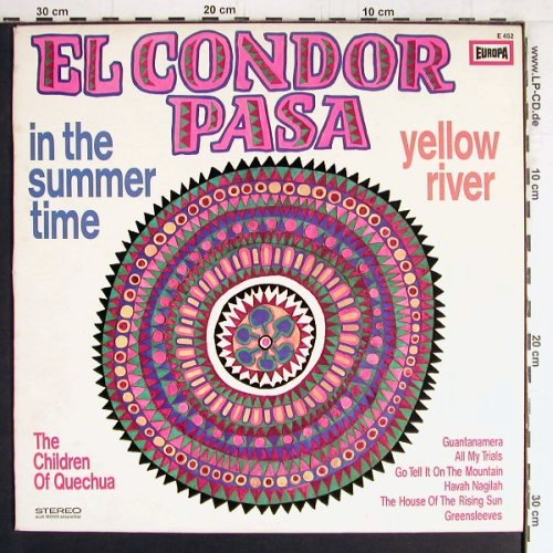 Children of Quechua: El Condor Pasa, Europa(E 452), D,  - LP - Y2991 - 5,00 Euro