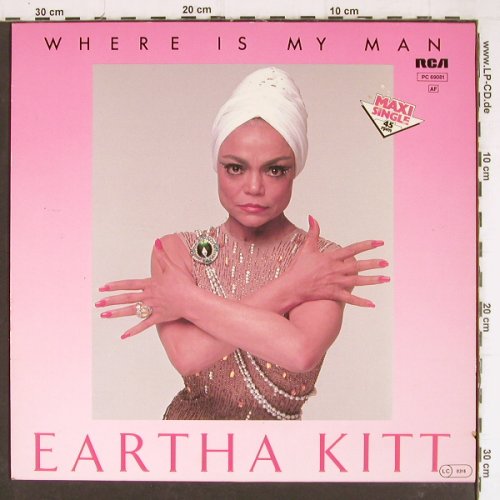 Kitt,Eartha: Where Is My Man*2,6:24 vocal,instr., RCA(PC 69081), D, 1983 - 12inch - Y7842 - 4,00 Euro