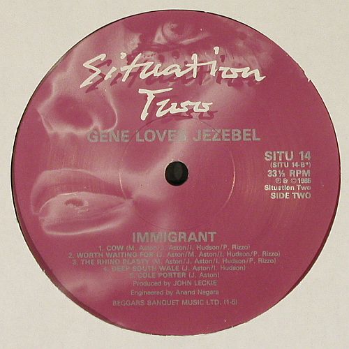 Gene Loves Jezebel: Immigrant, Situation Two(SITU 14), UK, 1985 - LP - V208 - 7,50 Euro