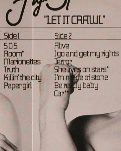 Flyin' Spiderz: Let it Crawl, m /vg-, EMI(064-26 049), S, 1978 - LP - V4111 - 12,50 Euro