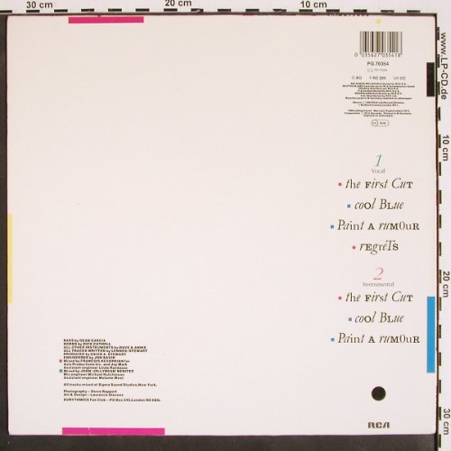 Eurythmics: Touch Dance, RCA(PG 70354), D, 1984 - LP - V4318 - 7,50 Euro