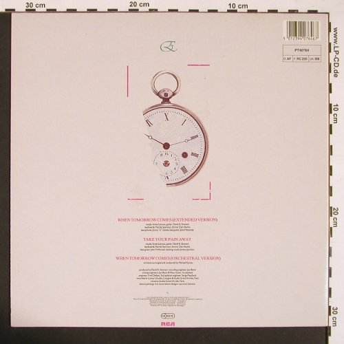 Eurythmics: When Tomorrow Comes*2+1, RCA (PT 40764), D, 1986 Typ: 12" Best.-Nr.: V5125 Preis: 5,00 Euro