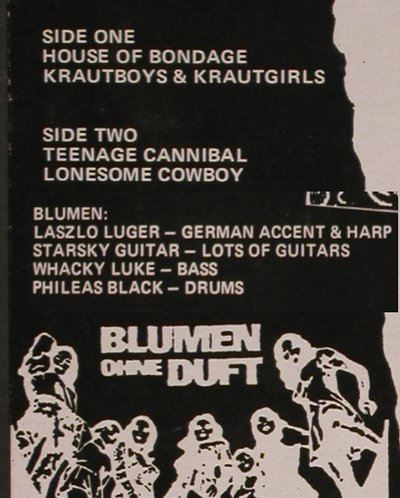 Blumen Ohne Duft: How To Escape, 4 Tr., What'sSoF. (SF 08), D, 1985 Typ: 12" Best.-Nr.: V5249 Preis: 5,00 Euro