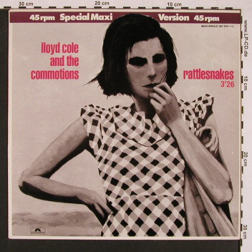 Cole,Lloyd & Commotions: Rattlesnakes+2, Polydor (881 458-1), D, 1984 Typ: 12" Best.-Nr.: V5272 Preis: 3,00 Euro