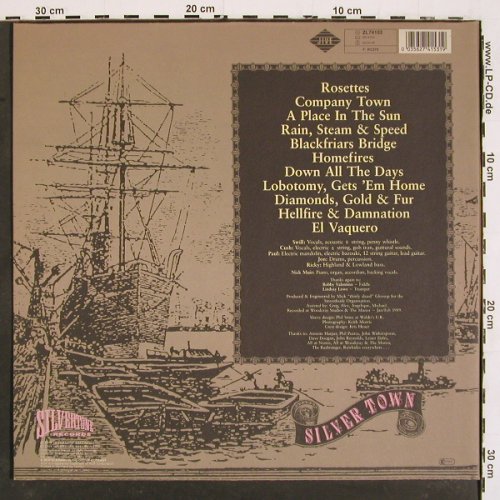 Men They Couldn't Hang: Silver Town, Foc, Jive(ZL 74153), D, 1989 - LP - V5293 - 7,50 Euro