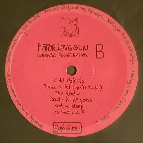 Motorlovegun: Surreal Penetration, m /VG-, Encounter(1), D, 1995 - LP - V5630 - 6,00 Euro