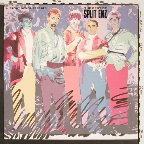 Split Enz: History Never Repeats, Best Of, AM (SP 3289), US, co, 1987 Typ: LP Best.-Nr.: V5885 Preis: 7,50 Euro