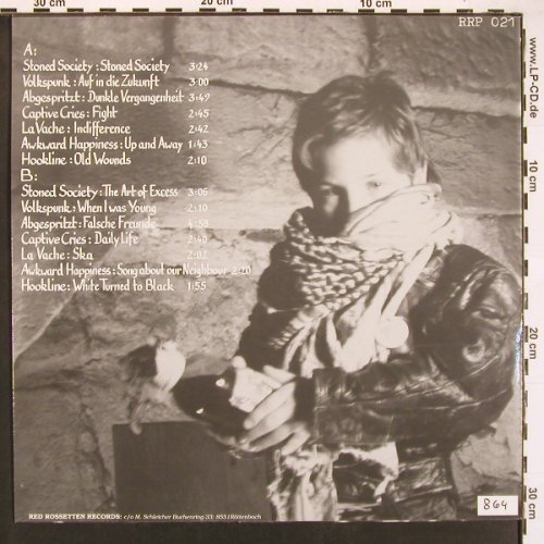 V.A.Die Zumutung 3: Franken Hit Collection, 14Tr., Red Rossetten Records (RRP 021), D, No.864 Typ: LP Best.-Nr.: V6002 Preis: 17,50 Euro