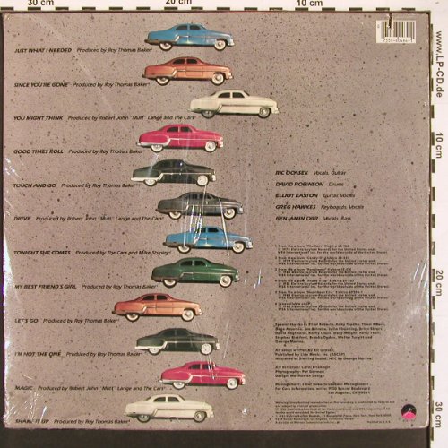 Cars: Greatest Hits, FS-New sealed, Elektra (9 60464.1), US, co, 1985 Typ: LP Best.-Nr.: V6015 Preis: 12,50 Euro