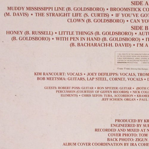 Bobby: When The People Were Shorter, Shimmy Disc Europe (SDE 8913), NL, 1989 Typ: LP Best.-Nr.: V6378 Preis: 9,00 Euro.