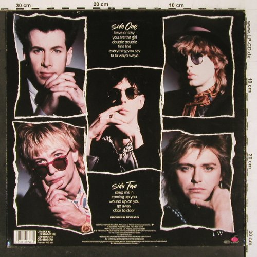 Cars: Door To Door, Elektra (960 747-1), D, 1987 Typ: LP Best.-Nr.: V6586 Preis: 6,00 Euro.