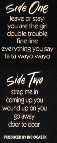 Cars: Door To Door, Elektra (960 747-1), D, 1987 Typ: LP Best.-Nr.: V6586 Preis: 6,00 Euro.