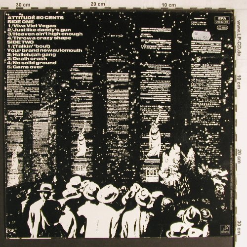 Drug Free America: Attitude 50 Cent, Blind Eye (EFA 08563), D, 1989 Typ: LP Best.-Nr.: V6621 Preis: 6,00 Euro.