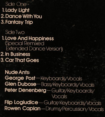 Nude Ants: Search For Tornado Victims, m-/vg+, New Deal Records(NDR 8201), US, 1982 - LP - V6753 - 7,50 Euro