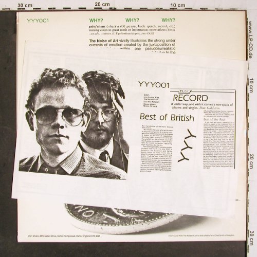 Noise of Art (the): Into Trouble with the, vg+&sol;vg+, Ying Yang Yumm Rec. (YYY001), UK,Facts, 1984 Typ: 12" Best.-Nr.: V6911 Preis: 12,50 Euro.