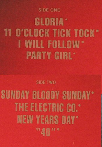 U2: Under A Bloodred Sky-Live, Island(205 904-270), D, 1983 - LP - V6996 - 6,00 Euro