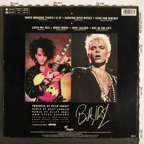 Idol,Billy: Vital Idol (maxi Vers.) 7 Tr., Chrysalis(207 077-270), D, 1985 - LP - V7006 - 9,00 Euro