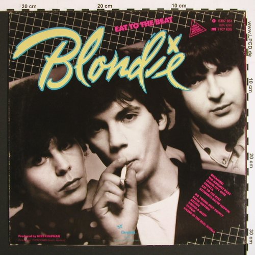 Blondie: Eat To The Beat, Chrysalis (6307 661), D, 1979 Typ: LP Best.-Nr.: V7047 Preis: 6,00 Euro.