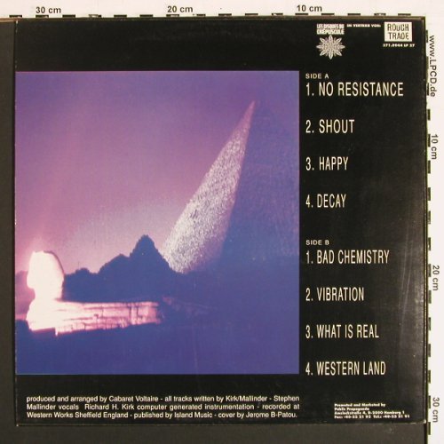 Cabaret Voltaire: Body And Soul (like new), Les Disques duCrepuscule(371.0944.2), D, 1991 - LP - V7250 - 16,50 Euro