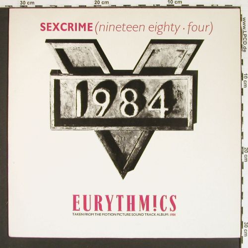 Eurythmics: Sexcrime * 2+1, Virgin (601 604-213), D, 1984 Typ: 12" Best.-Nr.: V7676 Preis: 6,00 Euro.