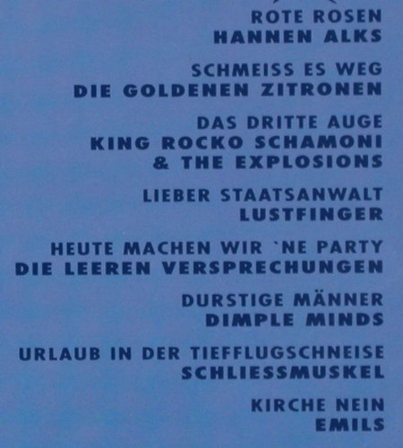 V.A.Festival der Volxmusik: Molotow Soda... Emils, 16 Tr., Rebel Records(008-30881), D, 1990 - LP - Y752 - 9,00 Euro