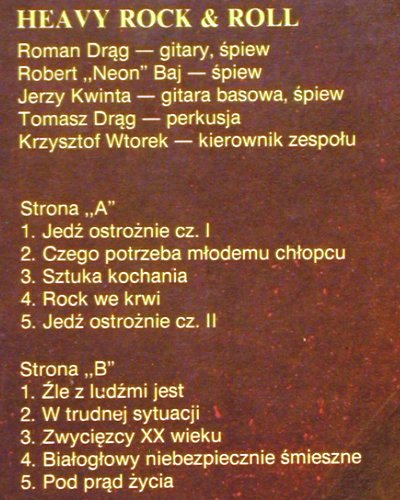 Mama: Heavy Rock & Roll, Poljazz(K-PSJ 025), PL, 1987 - LP - V4110 - 17,50 Euro