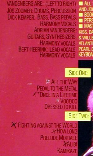 Vandenberg: Alibi, m-/vg+, woc, Atco(90295-1), US, co, 1985 - LP - V4348 - 7,50 Euro
