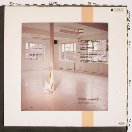 Moore,Gary: Empty Rooms*2+2, Virgin 10(601 914), D, 1985 - 12inch - V4649 - 5,00 Euro