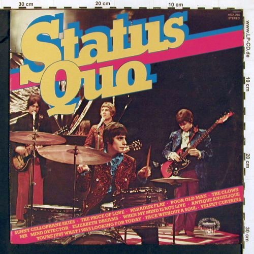 Status Quo: Same, m-/vg+ (1968-1970), Hallmark (HMA 260), UK, 1978 Typ: LP Best.-Nr.: V6603 Preis: 7,50 Euro.