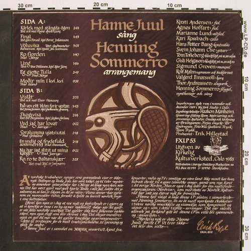 Juul,Hanne: Brisingamen,ur den nordiska visskat, For X(FXLP 53), S, sign., 1985 - LP - V4467 - 9,00 Euro