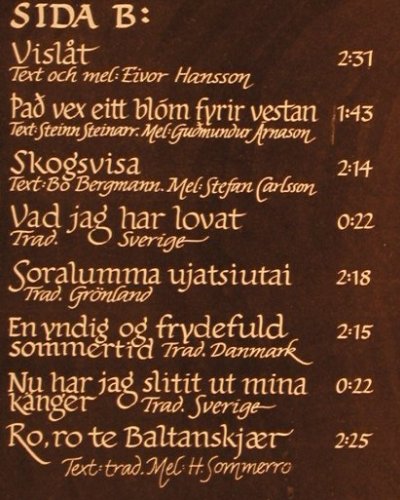 Juul,Hanne: Brisingamen,ur den nordiska visskat, For X(FXLP 53), S, sign., 1985 - LP - V4467 - 9,00 Euro
