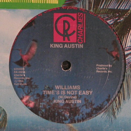 King Austin: The Martian +1 (Soca), Charlie's Records(KK-008), US, 1982 - 12inch - V5218 - 9,00 Euro