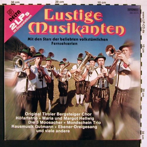 V.A.Lustige Musikanten: Mit den Stars d.beliebten..Foc, Delta(DA 2075), D, 1980 - 2LP - V5371 - 9,00 Euro