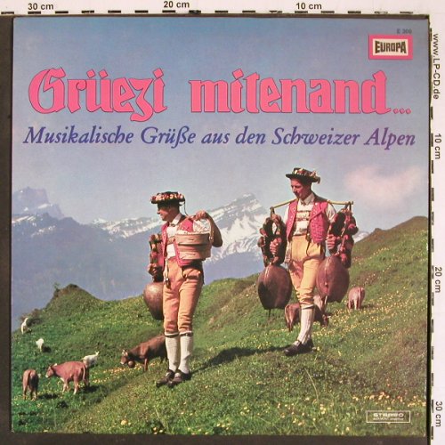 Zürisee-Musikante: Grezi miteinand..., Europa(E 306), D,  - LP - V5542 - 5,00 Euro