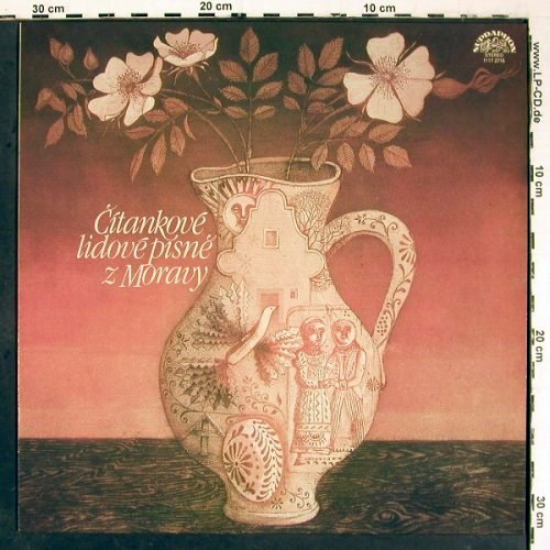 Musica Bohemica - Jaroslav Krcek: Citankove lidove pisne z Moravy, Supraphon(1117 2718 G), CZ, 1980 - LP - V5984 - 7,50 Euro