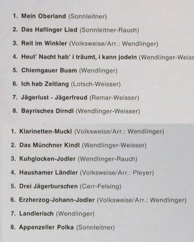 V.A.Mein geliebtes Bayern: Jodler,Volksl... Hilde Ott,Wendling, Polydor (46 869), D, Mono, 1964 Typ: LP Best.-Nr.: V6064 Preis: 6,00 Euro.