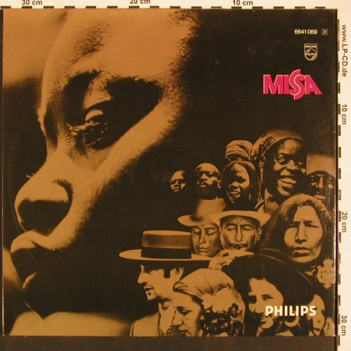 V.A.Missa - Criolla, Flamenca, Luba: Messe des Savannes, Foc, Philips (6641 069), D Typ: 2LP Best.-Nr.: V6195 Preis: 7,50 Euro.