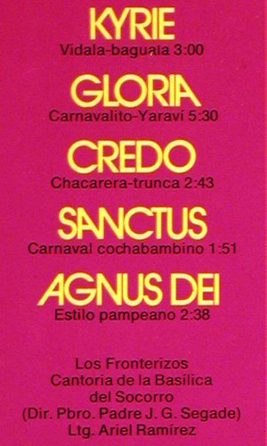 V.A.Missa - Criolla, Flamenca, Luba: Messe des Savannes, Foc, Philips (6641 069), D Typ: 2LP Best.-Nr.: V6195 Preis: 7,50 Euro.