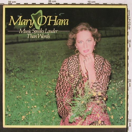 O'Hara,Mary: Music Speaks Louder Than Words, Chrysalis(6307 635), D, 1978 - LP - V6517 - 6,00 Euro